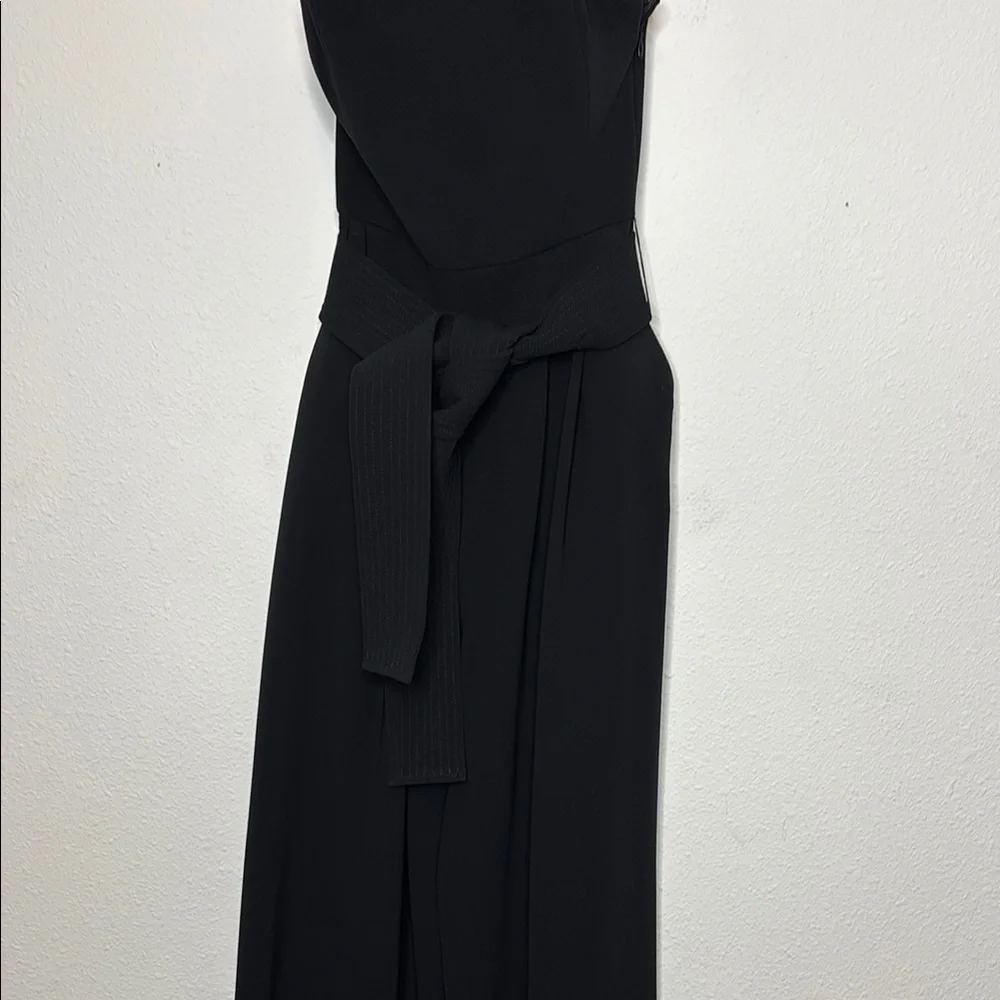 A.L.C. Size 00 Black Maxi strapless Jumpsuit for Night Out - Picture 6 of 12